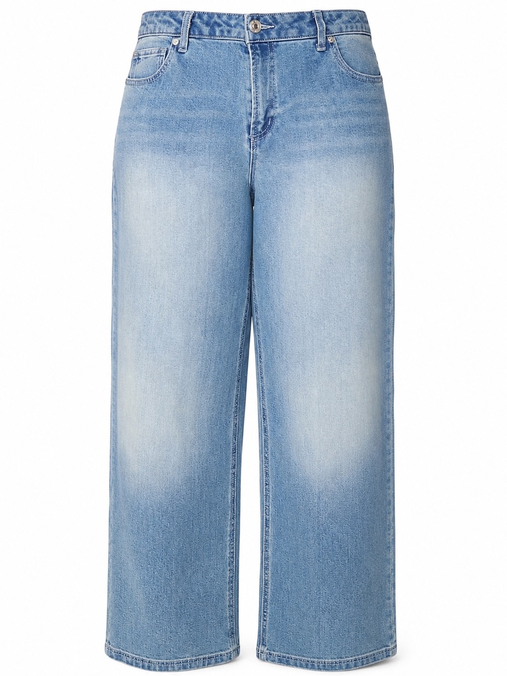 Juicy Couture Light Blue Wide-Leg Jeans